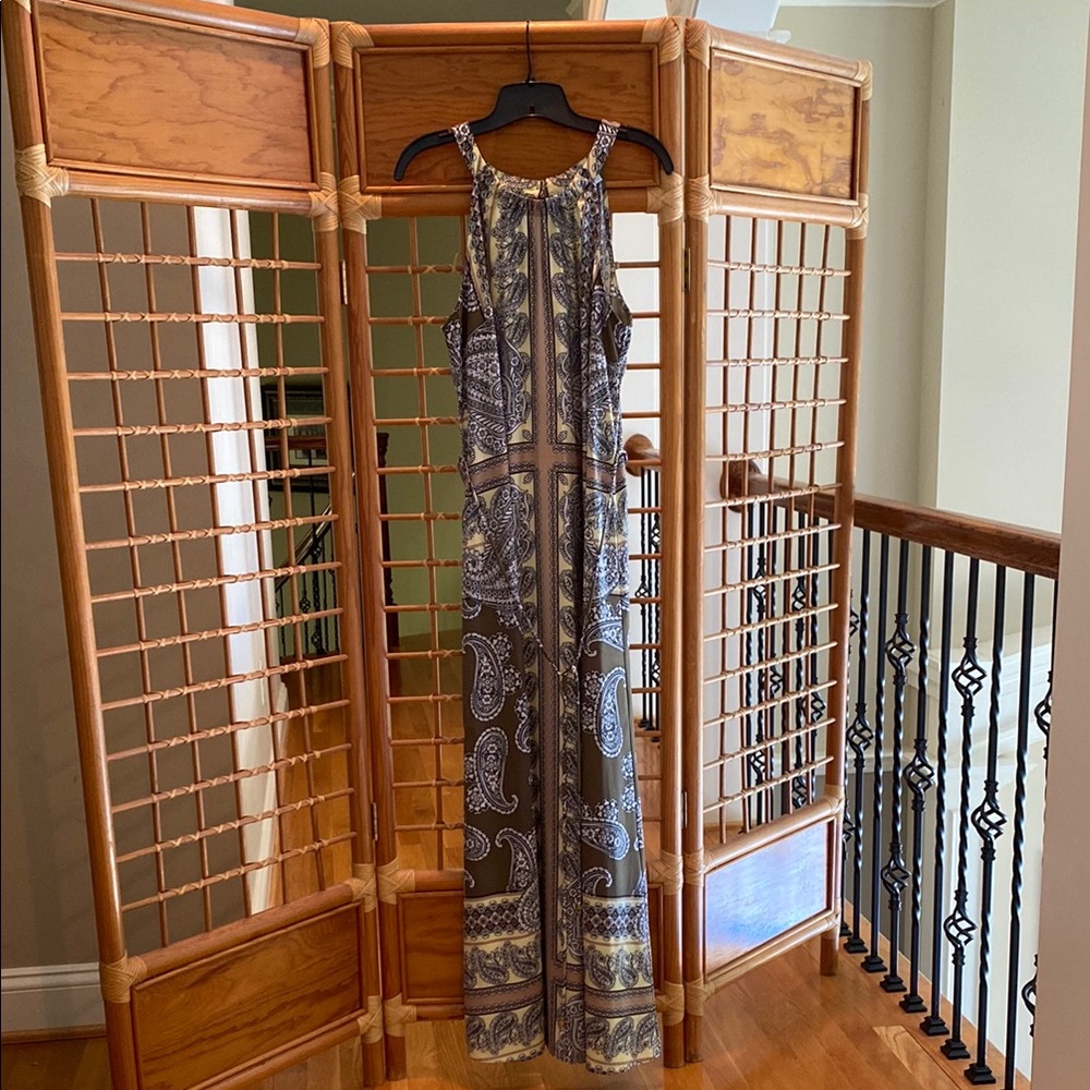 NY&C Paisley Print Maxi Dress